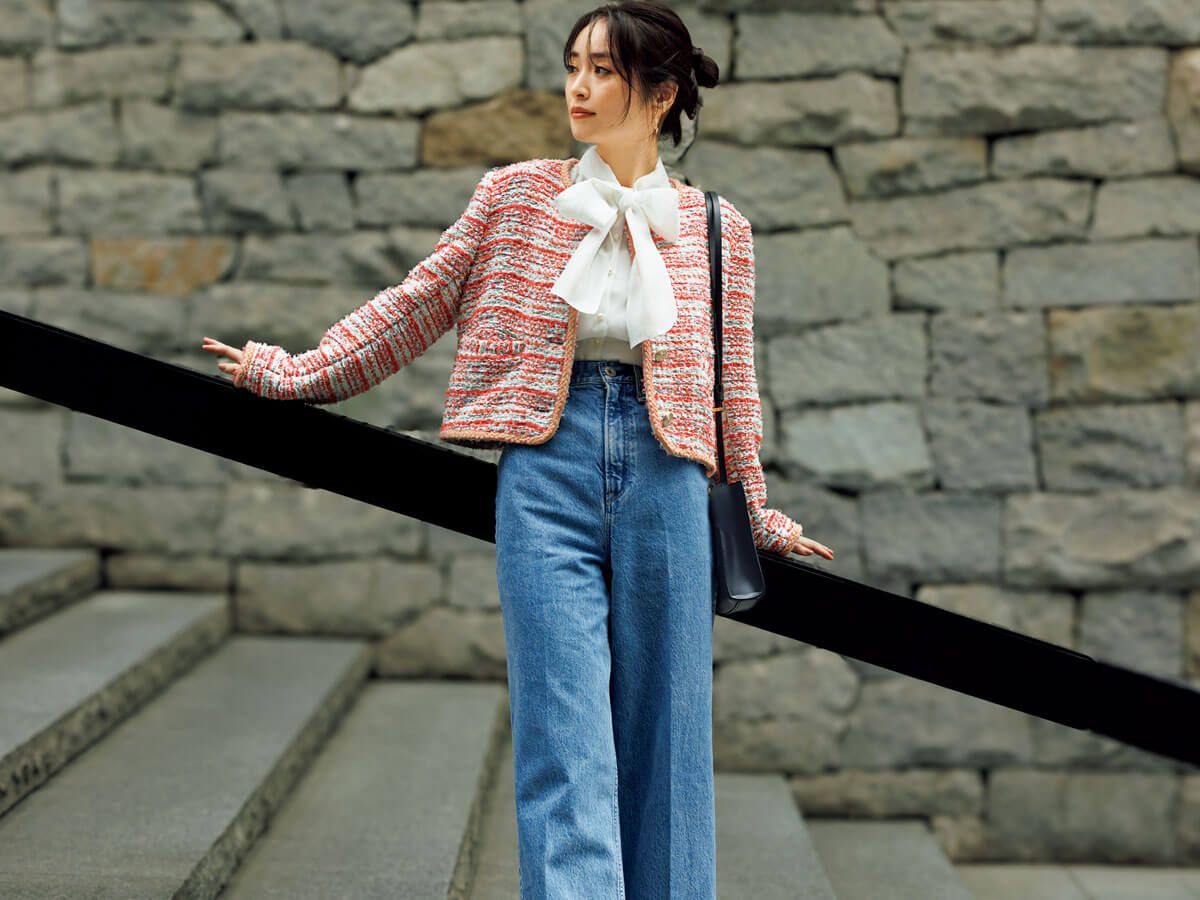 秋のデニムをクラシカルにブラッシュアップ！【SNIDEL】のカラー