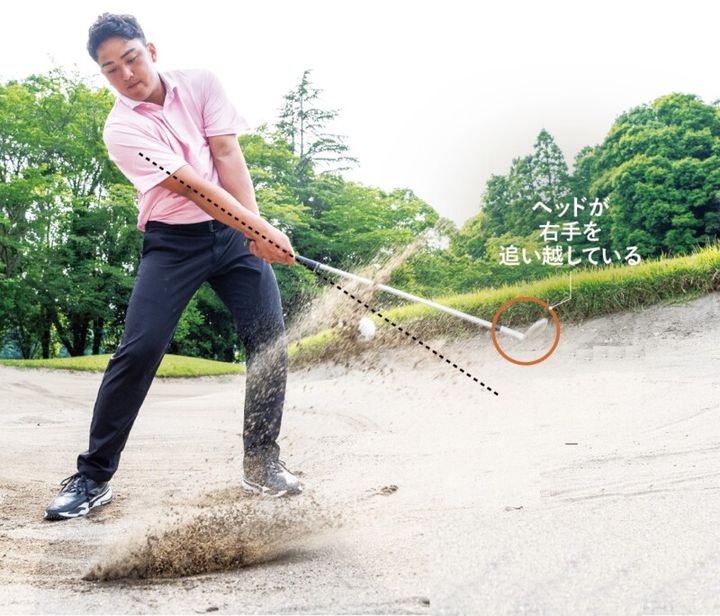 バンカーの正しいアドレスとは？フェースもスタンスも思い切って開く！