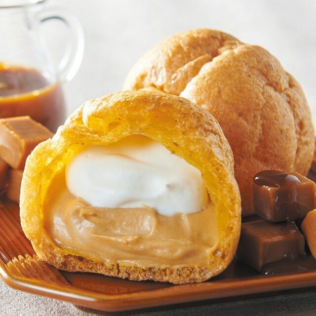 シャトレーゼ ダブルシュークリーム 生キャラメル