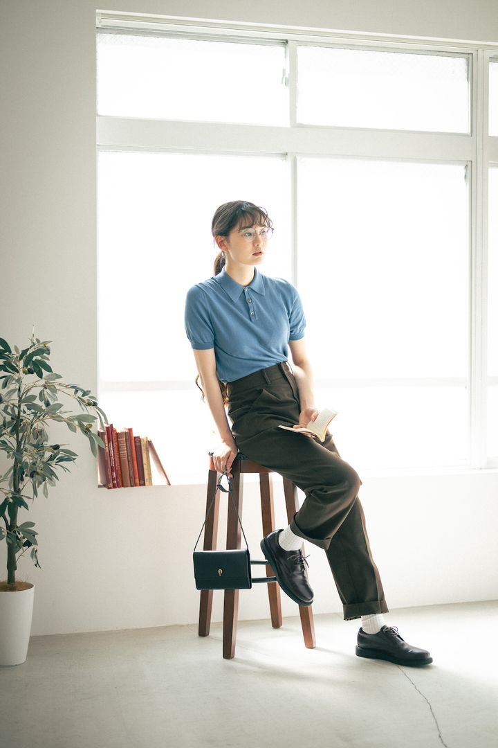 まだまだ暑い初秋にぴったりな“ポロシャツ”コーデ2選【FUDGE FRIEND おしゃれさんの毎日コーディネート｜うさみ】