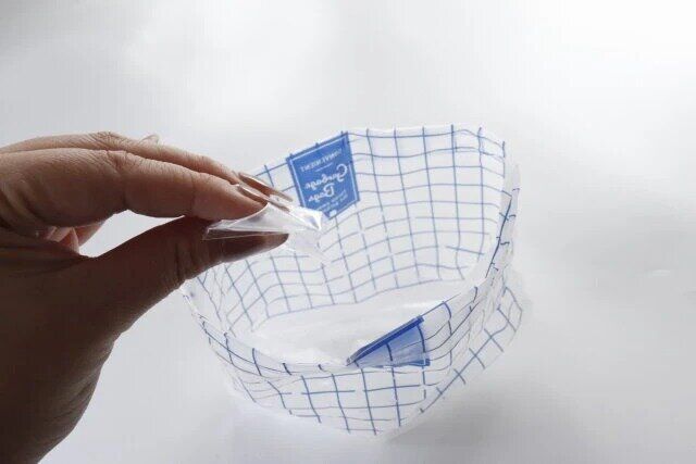 ダイソー 自立する水切りゴミ袋（ミニ、25枚） 使用例