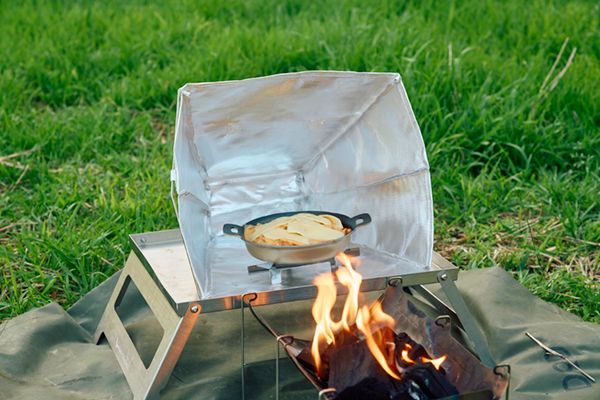 焚き火の熱を集めて調理できる!?画期的なギアが凄すぎた！