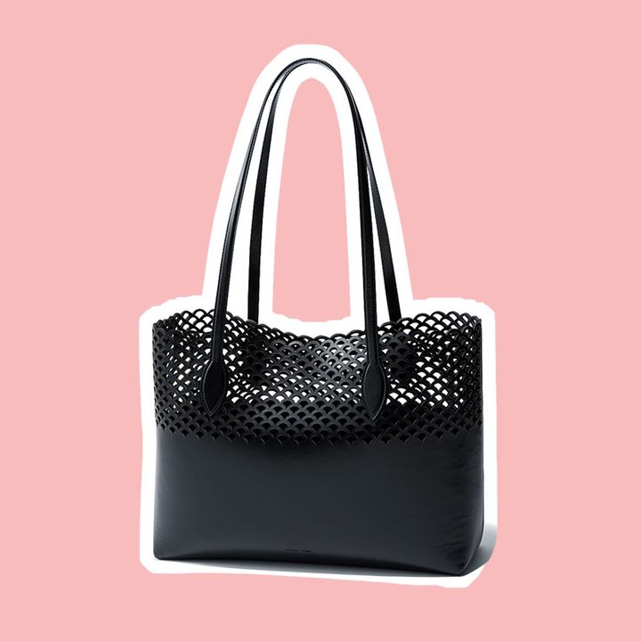 セルジオロッシのマーメイドシリーズから登場した黒トートバッグ