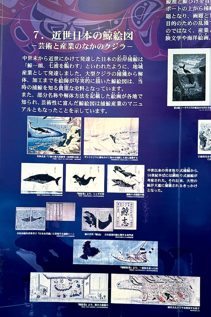 〈名古屋港水族館〉館内のパネル