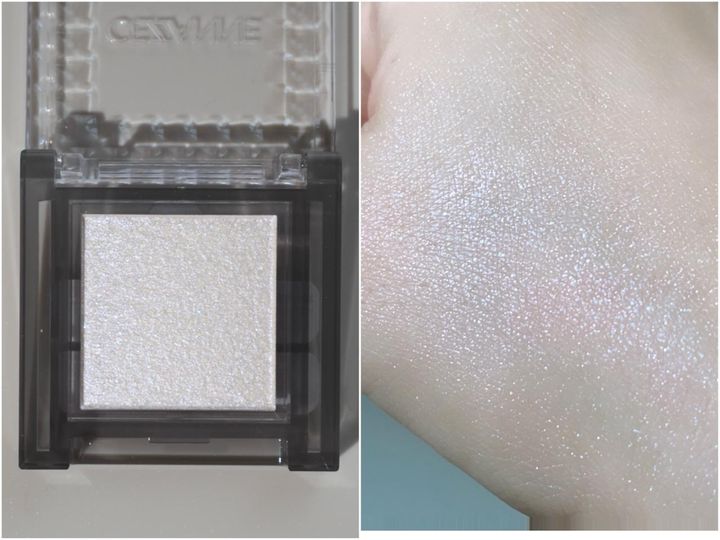 画像: 偏光パールとホワイトで儚さと透明感を