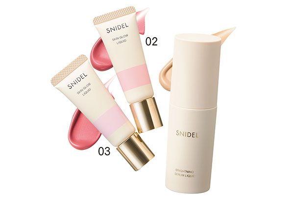 【左】スキン グロウ リクイド 【右】ブライトニング セラム リクイド