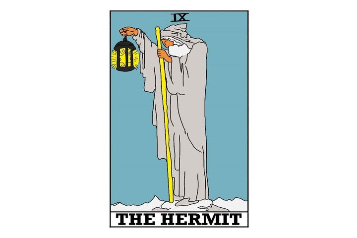 《今週のカード》～No.9[隠者]～※カードは筆者作成