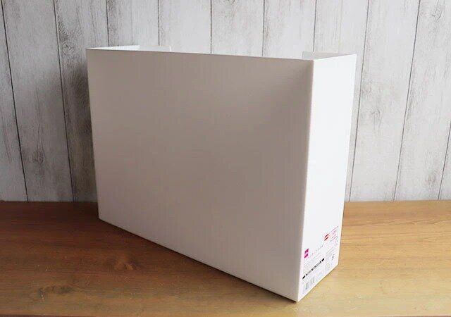ダイソーのファイルボックス （A4）のパッケージ