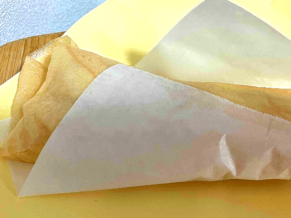 冷たいクレープ