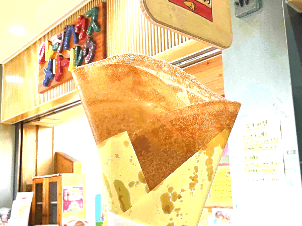 シュガーバタークレープ