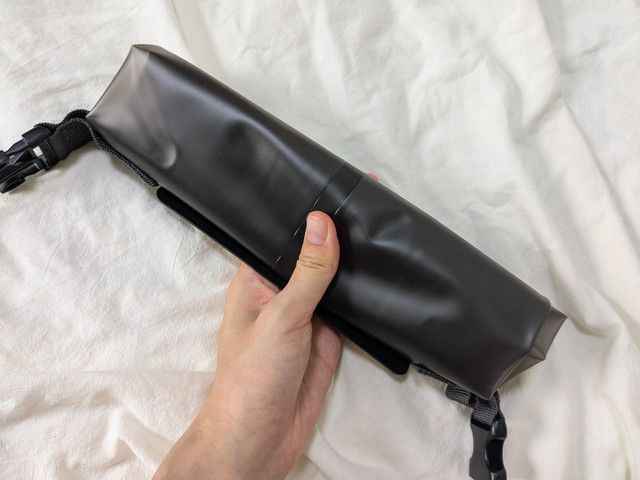 ウォッシュバッグ折りたたんだところ