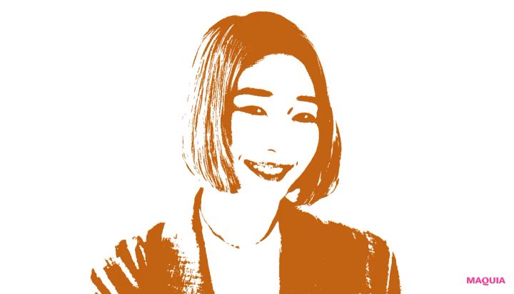 泉 里香さん×最旬アーティストが提案！ 秋のアイメイク、コーラル＆ゴールドはどう使う？_5