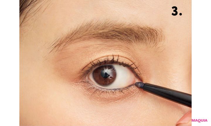 泉 里香さん×最旬アーティストが提案！ 秋のアイメイク、コーラル＆ゴールドはどう使う？_16