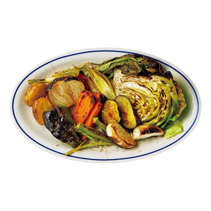 窯焼き野菜盛り