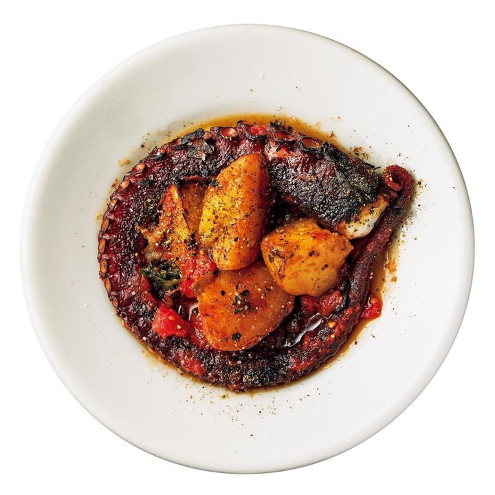 タコとジャガイモ