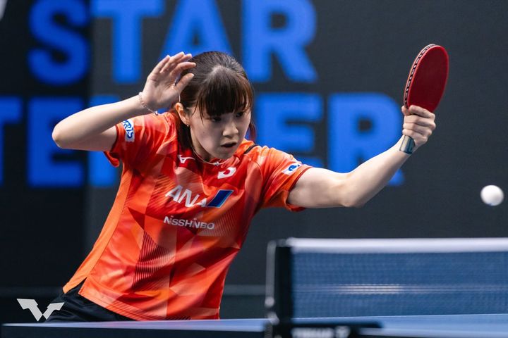 長﨑美柚（C）WTT