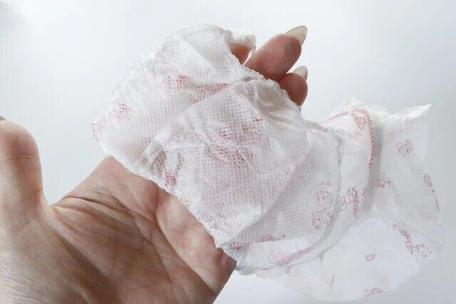 ダイソー トラベル・サウナ用ショーツ（女性用、Lサイズ、4枚） クロッチ