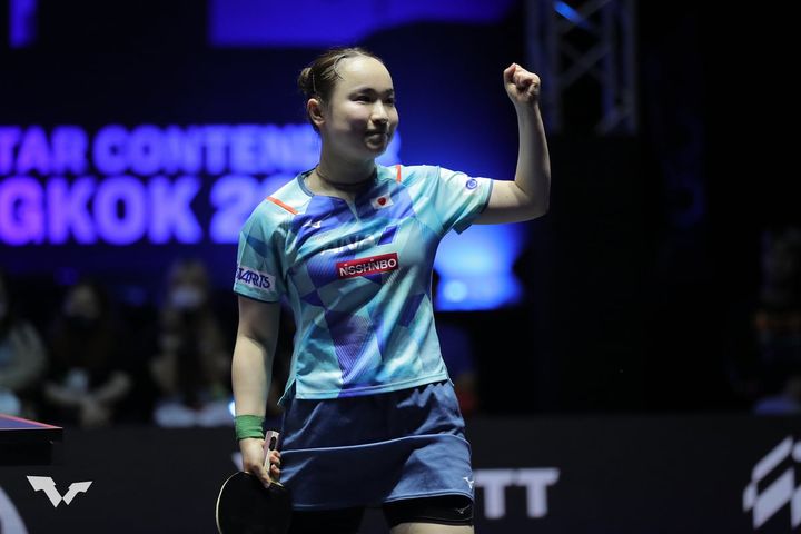 伊藤美誠（C）WTT