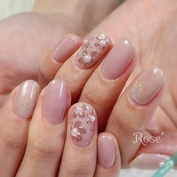 Rose’が投稿したネイルデザイン [photoid:I0128699] via Itnail Design (739737)