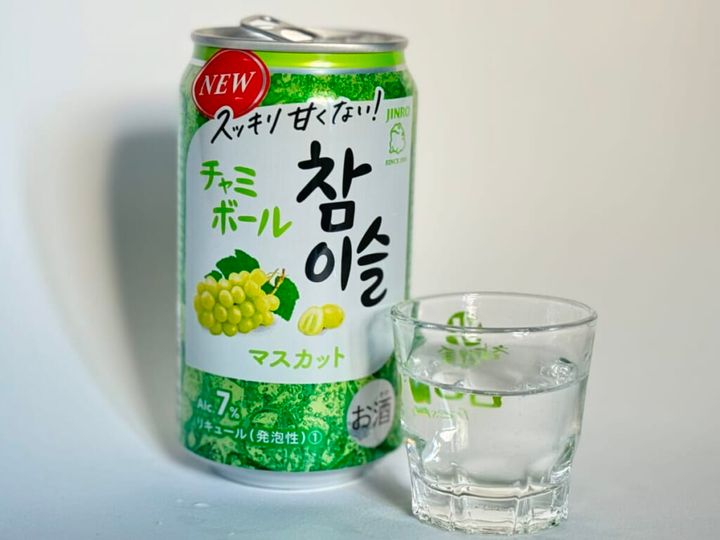 缶チャミスル 「チャミボール マスカット」