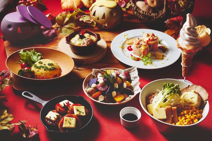 じゃがいもハロウィンメニューは800円から