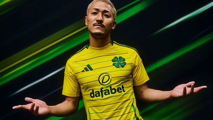 古橋、前田、旗手！セルティック、2つの新ユニフォームを紹介 緑のサードは「伝説の立見席」に敬意を表す
