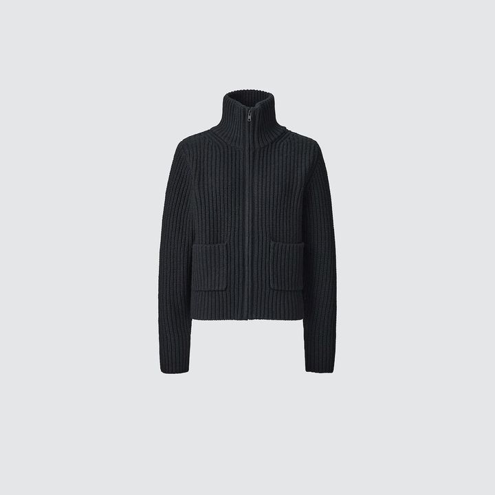 ラムブレンドジップアップジャケット ¥5,990