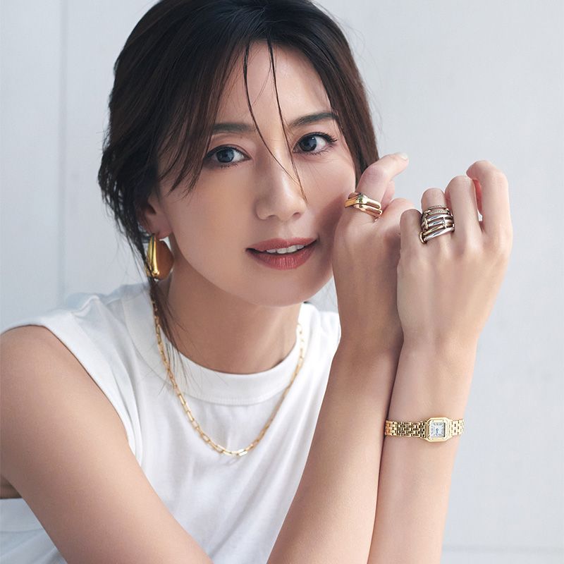 東原亜希さん着用アンティフェール 18Kホワイトゴールド ミニ