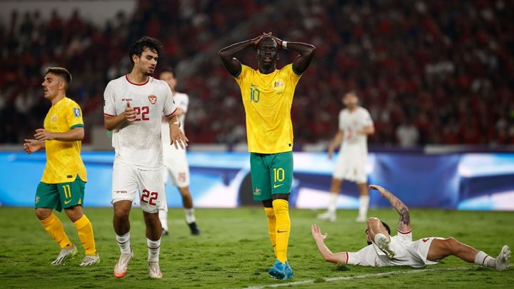 日本と同組のオーストラリア、W杯最終予選でまさかの2戦未勝利…町田FWデュークが先発もインドネシアに0-0