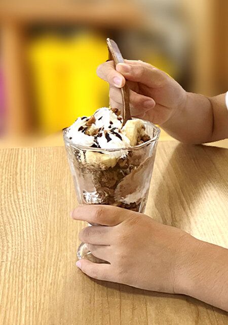 セリア ステムグラス180ml 使用例