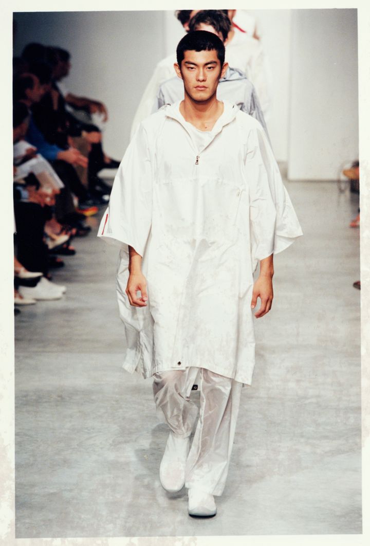 プラダ 1999年春夏メンズコレクションより。