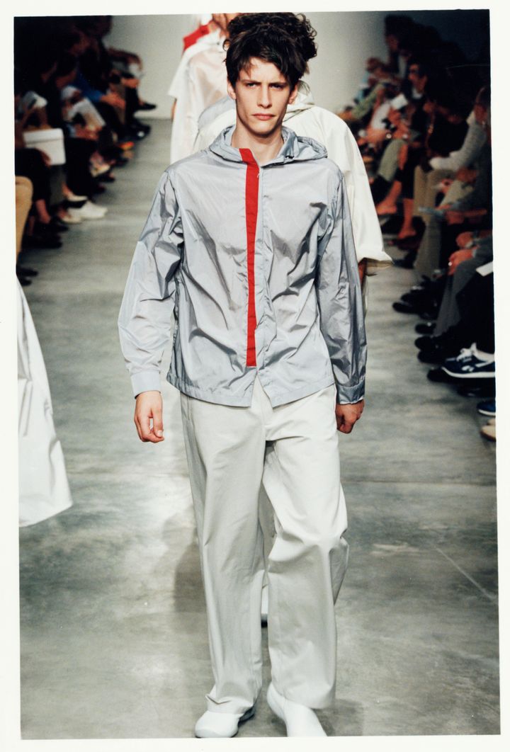 プラダ 1999年春夏メンズコレクションより。