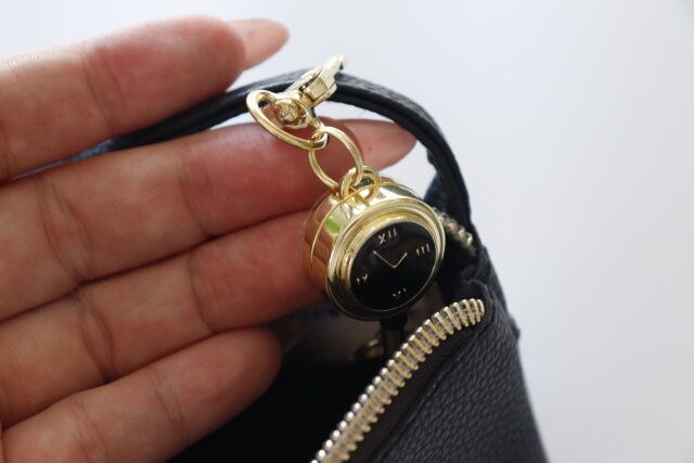 ダイソー リールキーホルダー（時計） フック