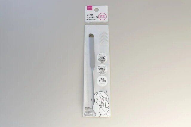 ダイソー メイクスパチュラ（専用ケース付き） パッケージ
