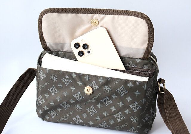 素敵なあの人2024年11月号付録バッグレビューフラップ