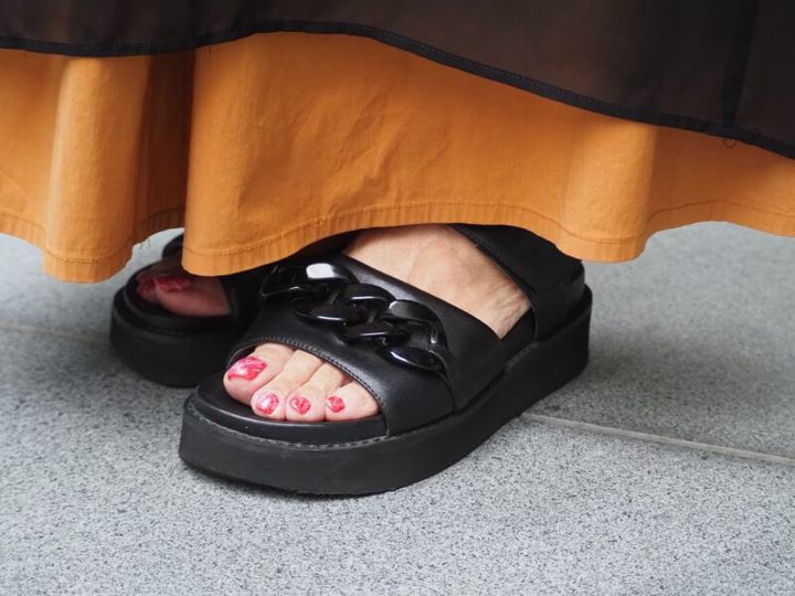 50代 スナップ コーデ