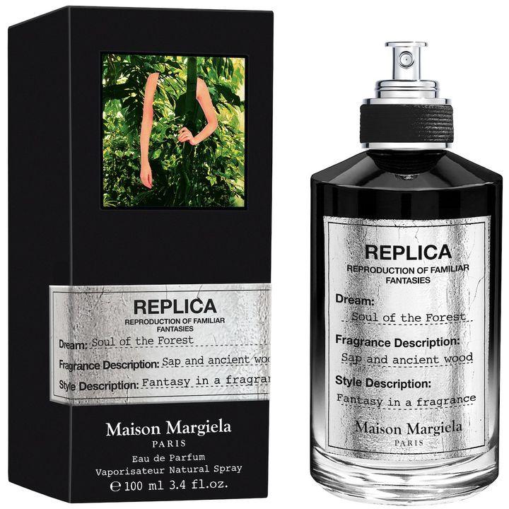 レプリカ オードパルファン ソウル オブ ザ フォレスト 100ml ￥31,680（9月19日よりメゾン マルジェラ 「レプリカ」 フレグランス ストアにて先行、9月26日より全国発売）