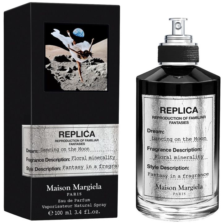 レプリカ オードパルファン ダンシング オン ザ ムーン 100ml ￥31,680（9月19日よりメゾン マルジェラ 「レプリカ」 フレグランス ストアにて先行、9月26日より全国発売）