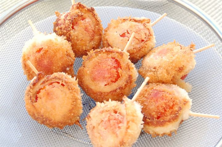 ミニトマトちくわ串