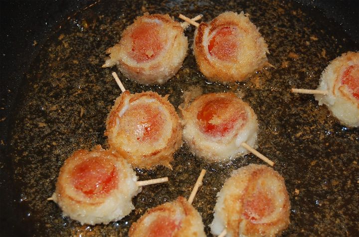 トマトちくわ串