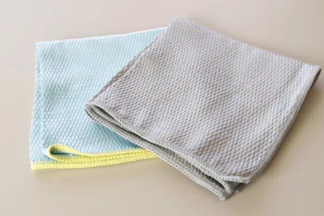ダイソー おそうじクロス（窓ガラス・鏡、2枚）