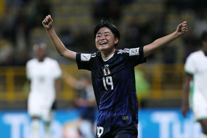 鮮やか先制弾のヤングなでしこ松永未夢、準々決勝スペイン戦に向けて「このチームで頑張っていきたい」