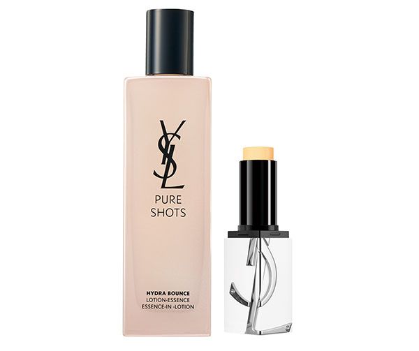 【左】ピュアショット イドラ エッセンス ローション 【右】ピュアショット セラムインスティック