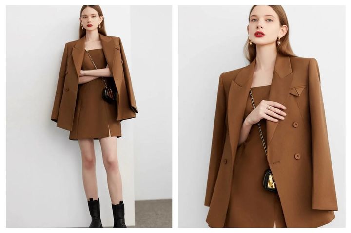 画像: キャミワンピースジャケットアンサンブル￥26,700＜S~XL＞ n-frame.online