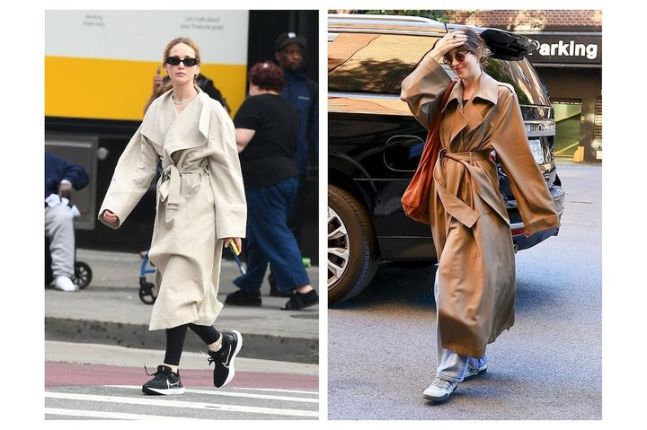 画像: ⑤ダボっと着るトレンチ