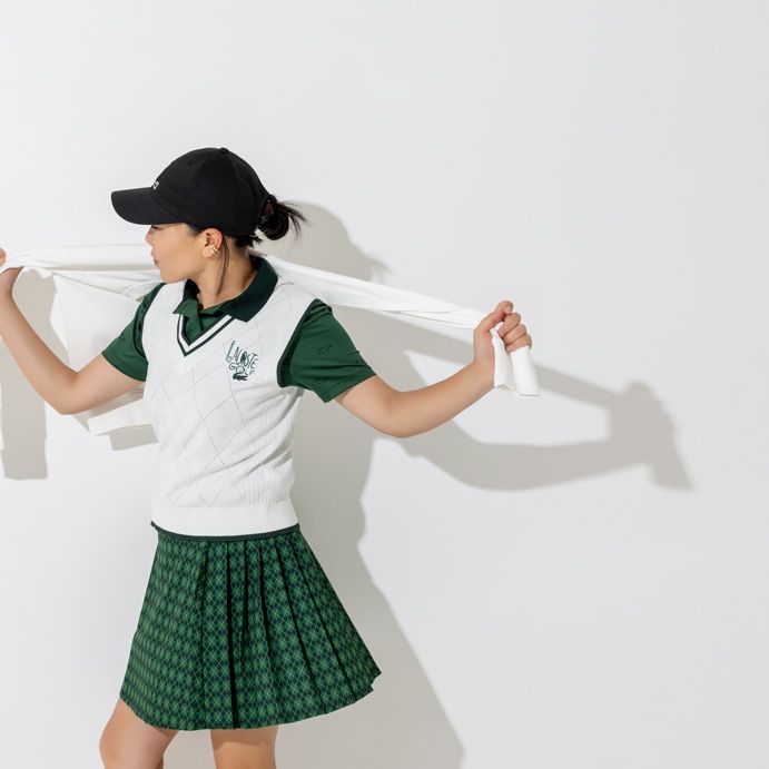 最旬ニットで上級レベルのゴルフおしゃれを楽しもう！