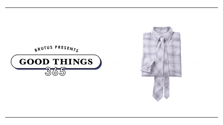 〈インディビジュアライズド シャツ〉のシャツとネクタイ