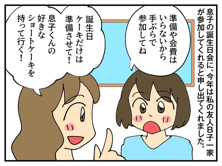 画像1: ケーキは準備するね