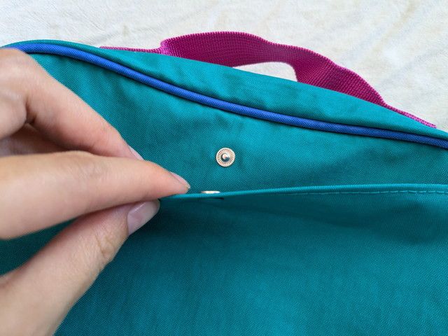 peco大容量ポーチの外ポケット