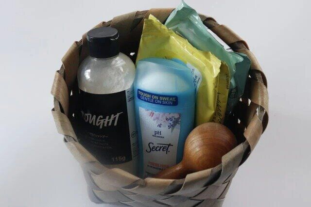 水杉収納ボックス（丸型、2サイズアソート） ２